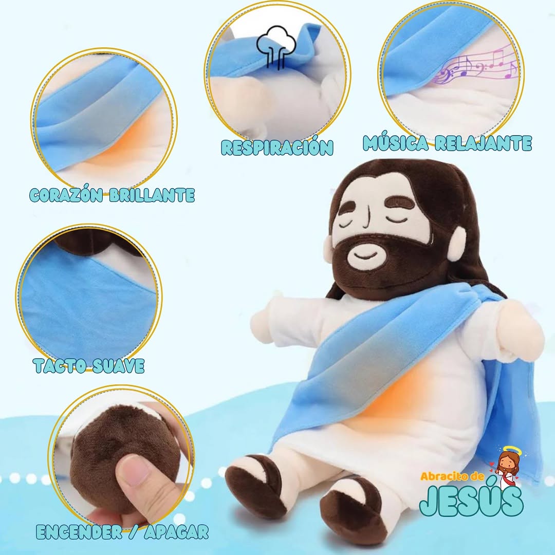 PELUCHE DE JESUS QUE RESPIRA
