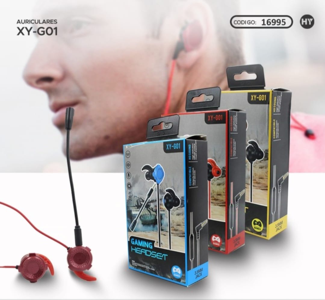 AURICULAR GAMER CON MICROFONO